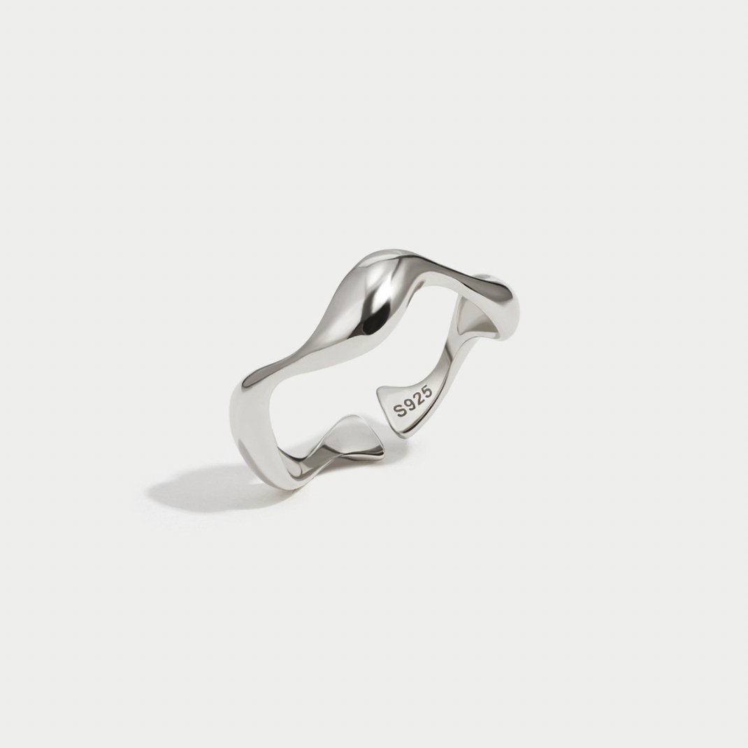 Vlny - Minimalist Ring