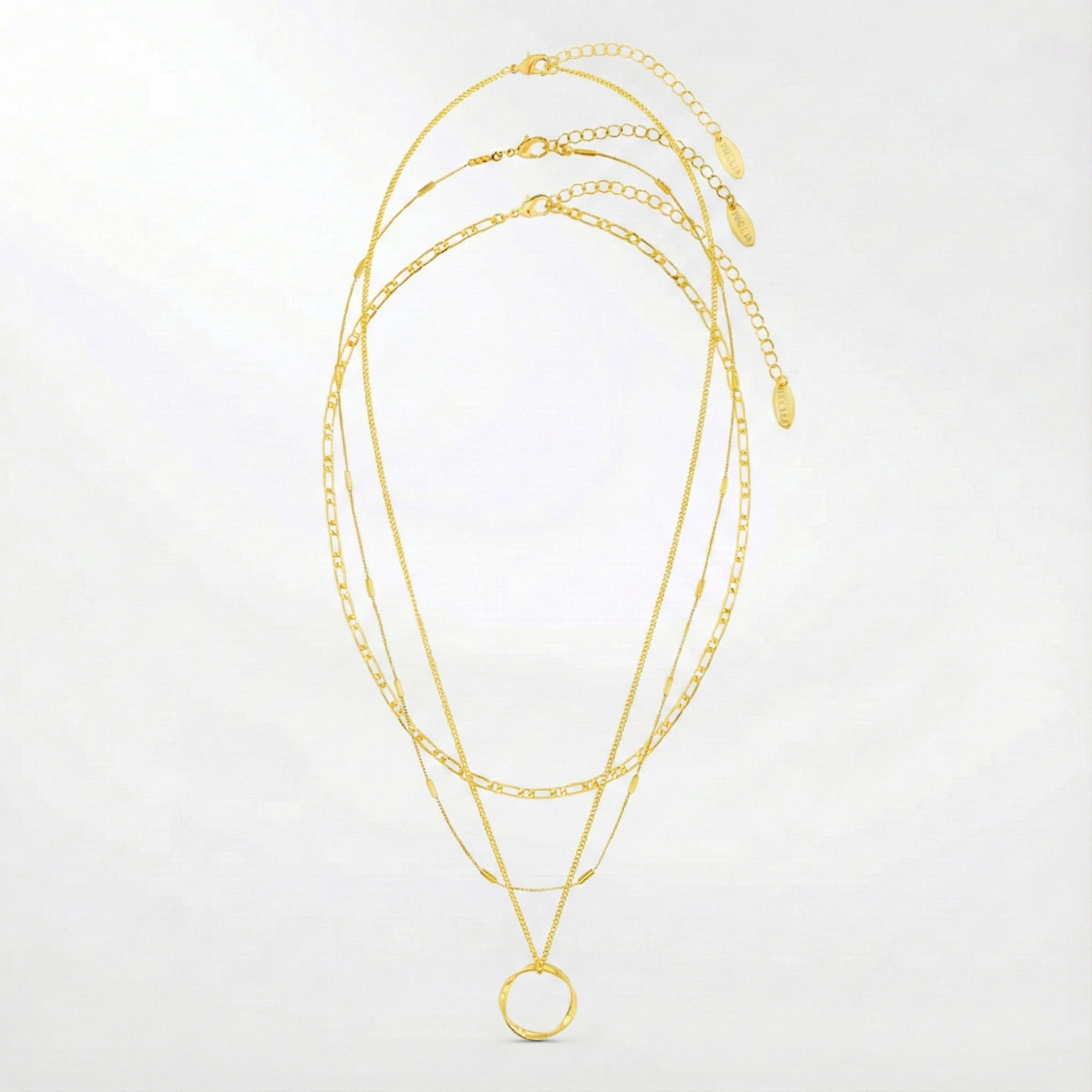 Open Necklace (3 Rows)