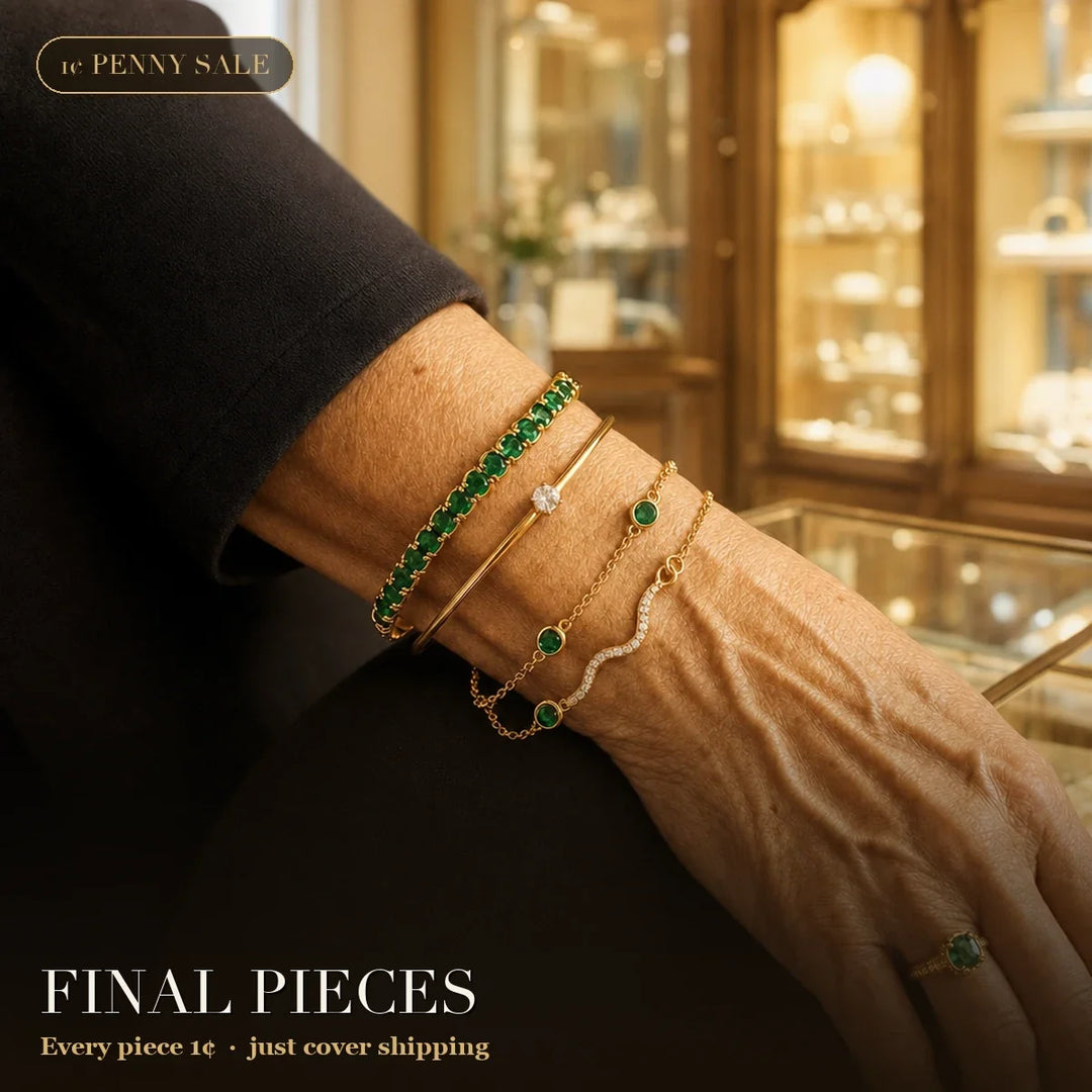 William & Kimberly Bracelets — 1¢ Penny Sale