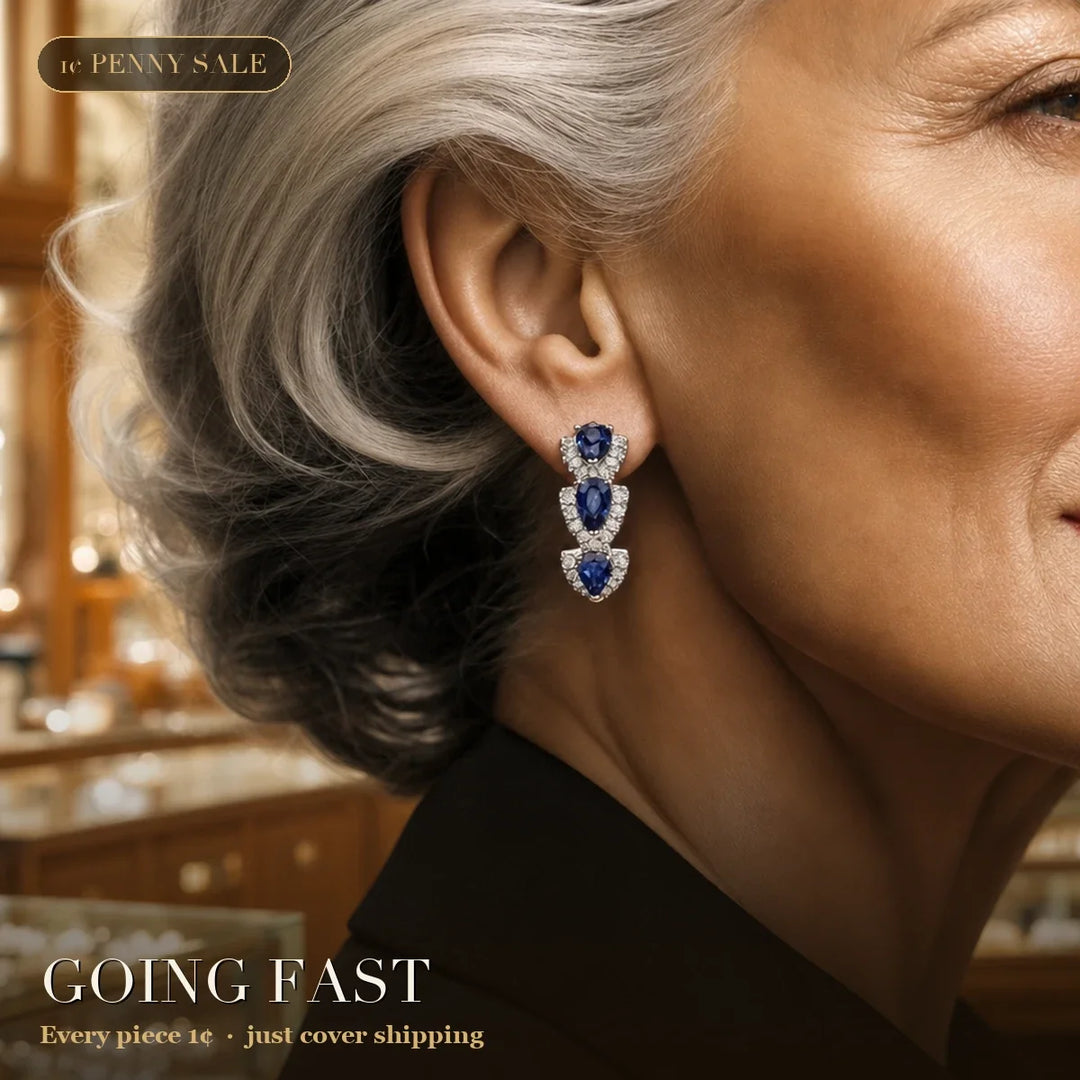 William & Kimberly Earrings — 1¢ Penny Sale