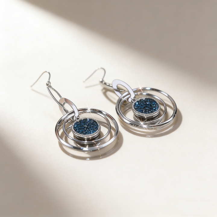 Interlocking Hoop Earrings
