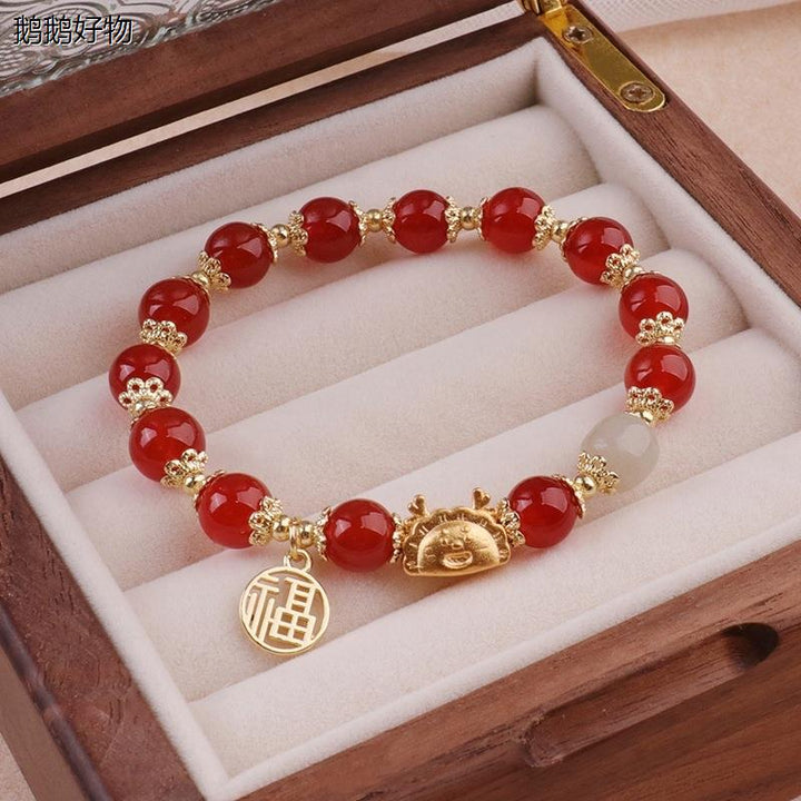 Lucky Dragon Natural Jewelry Bracelet