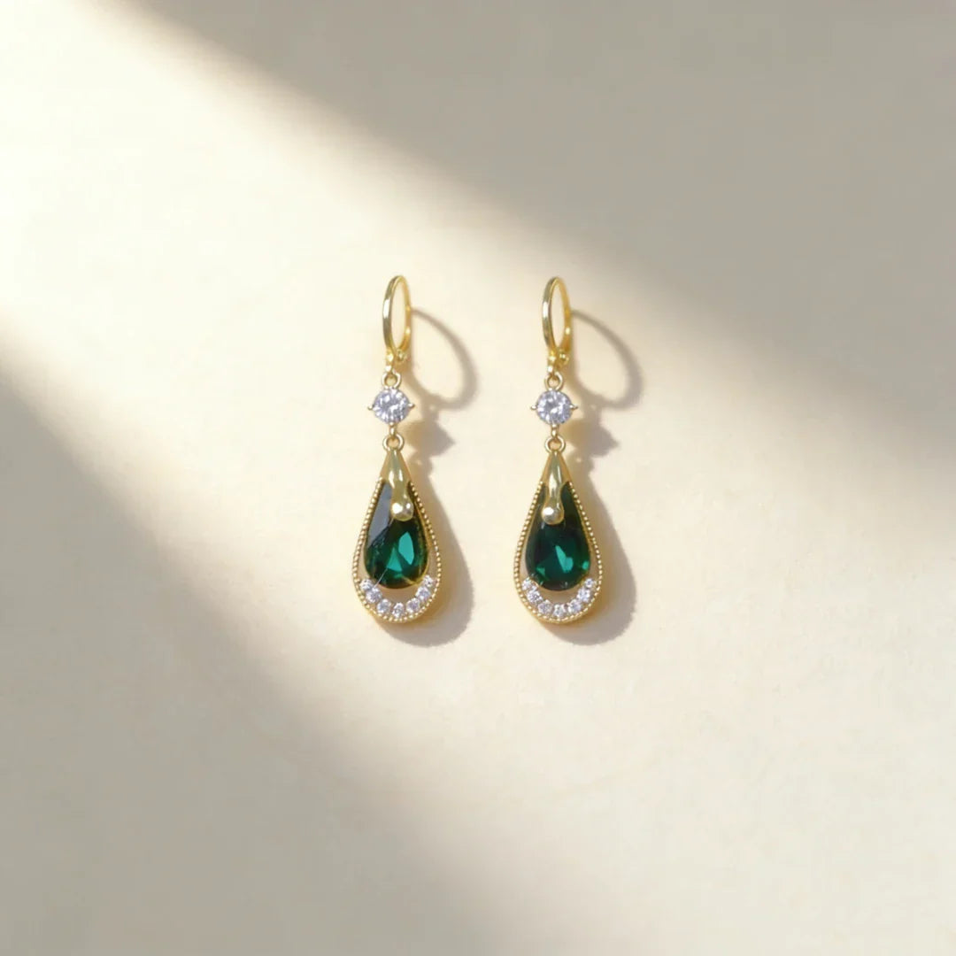 Teardrop Tassel Earrings