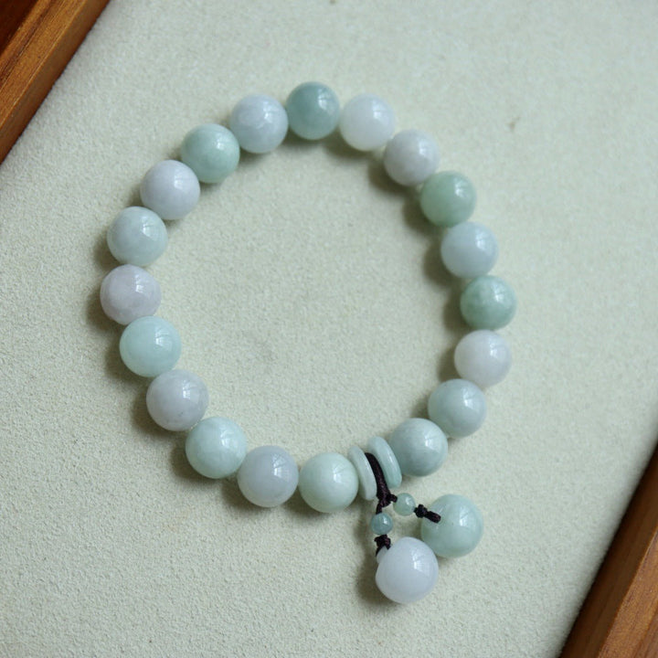Jadeite &amp; Apple Bracelet