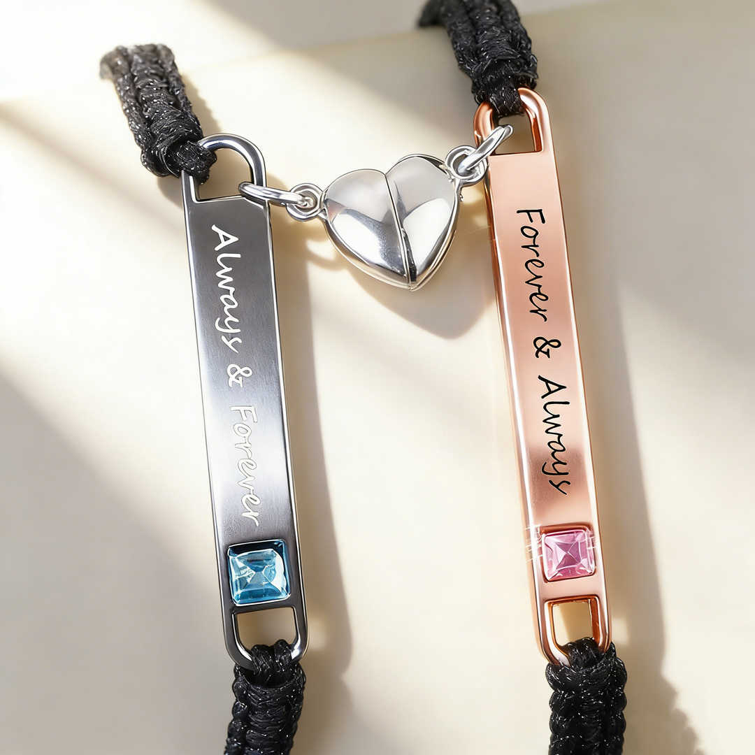 Couple Heart Bracelet