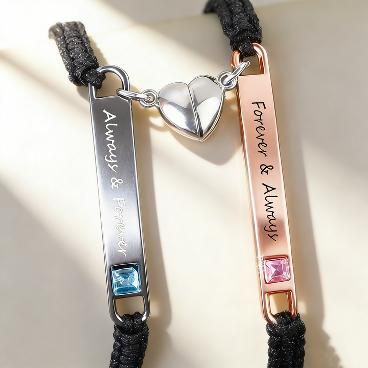 Couple Heart Bracelet