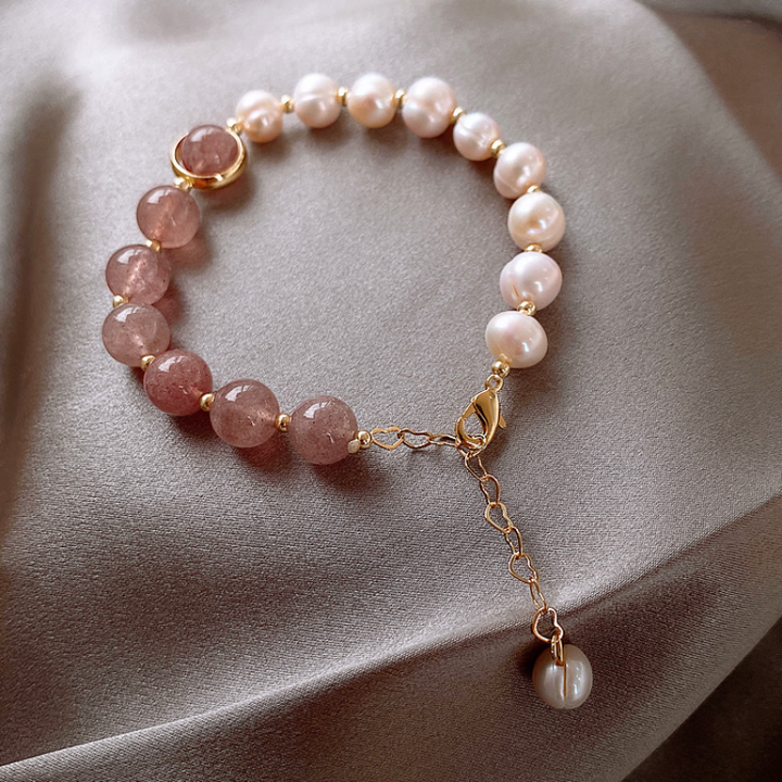 Companion Crystal Pearl Bracelet