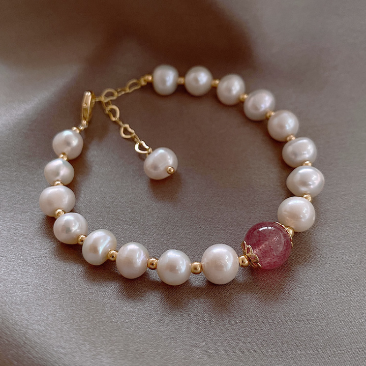 Companion Crystal Pearl Bracelet