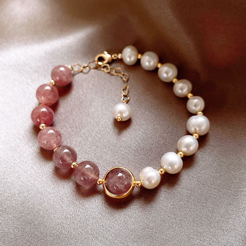 Companion Crystal Pearl Bracelet