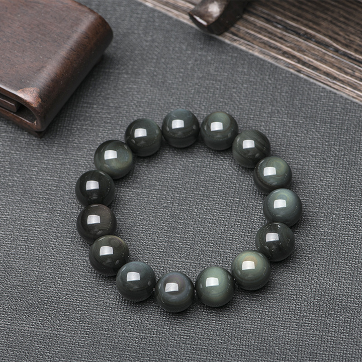 Rainbow ? Obsidian Bracelet