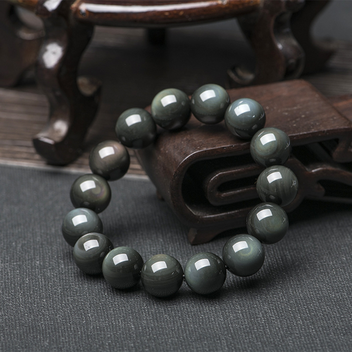 Rainbow ? Obsidian Bracelet