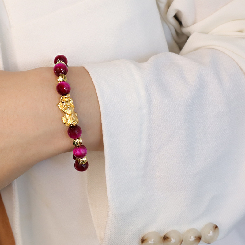Sand Gold ? Tiger's Eye Bracelet