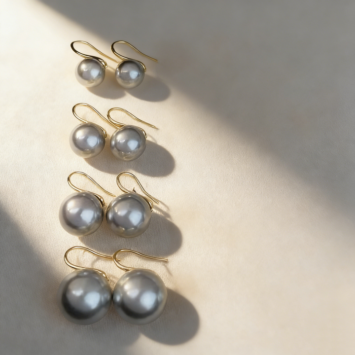 Elegant Minimal Pearl Earrings