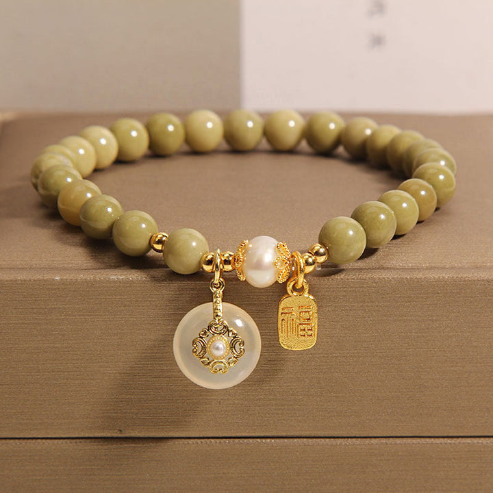 Fashionable natural agate bracelet