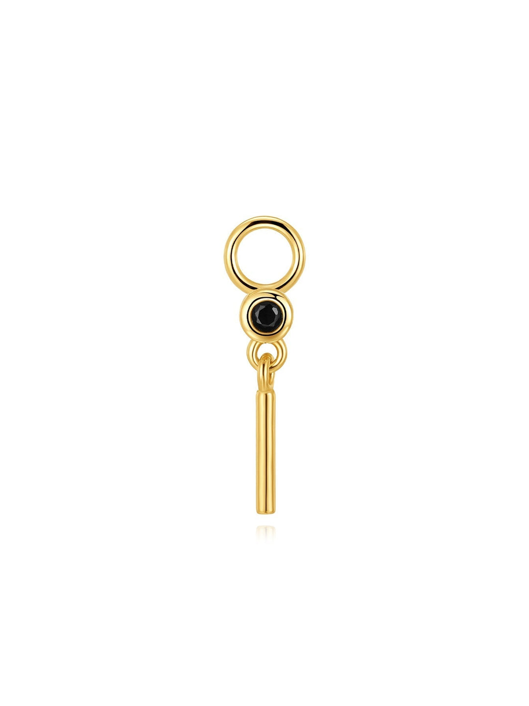 Theresia – Soft Curved Gold Earrings