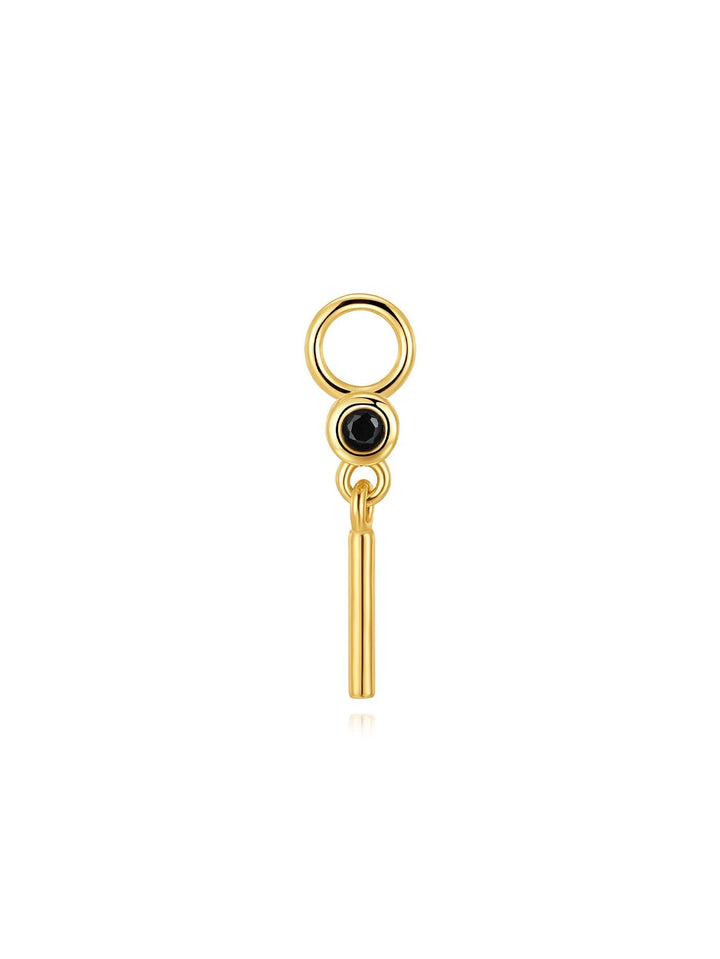 Theresia – Soft Curved Gold Earrings