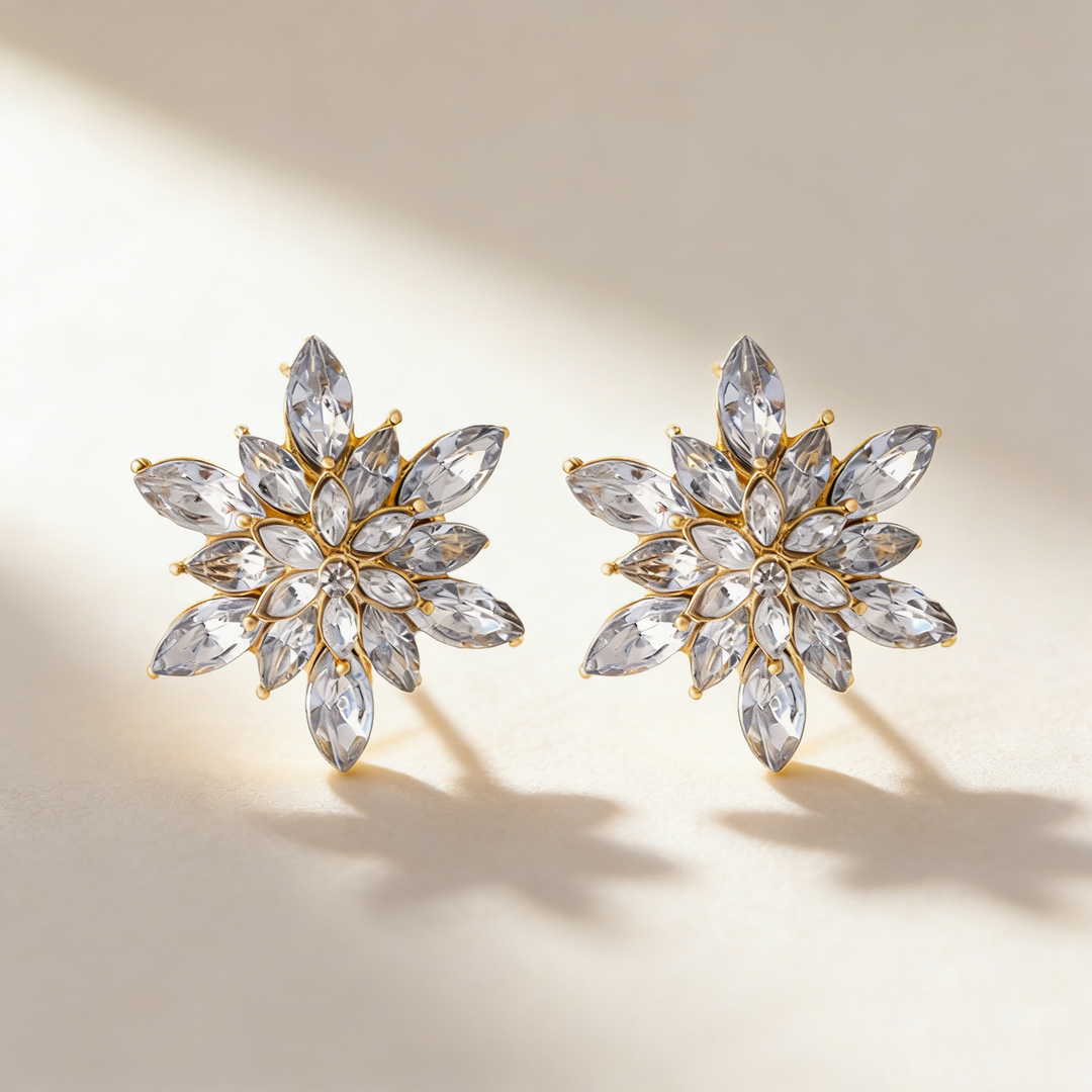 Elegant Flower Earrings