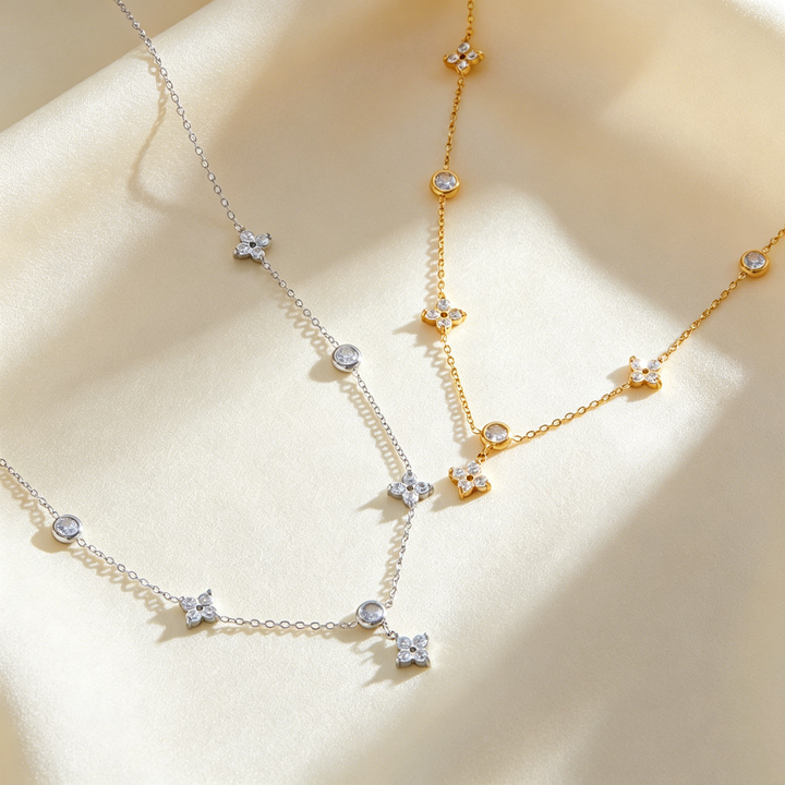 Clover Stardust Necklace
