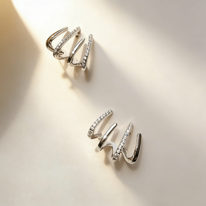 Four-Prong Micro-Pavé Ear Crawler