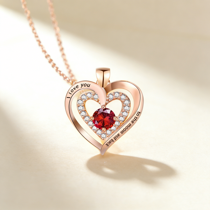 Heart Engraved Necklace