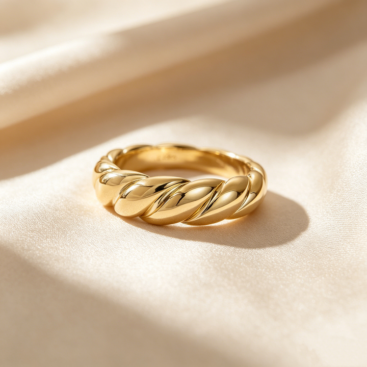 Timeless Twisted Dome Ring