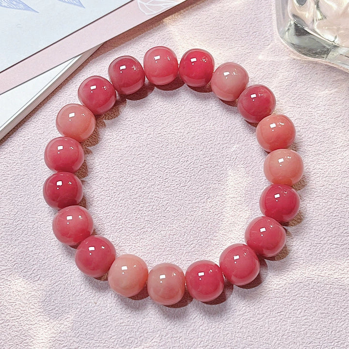 White jade bodhi bracelet