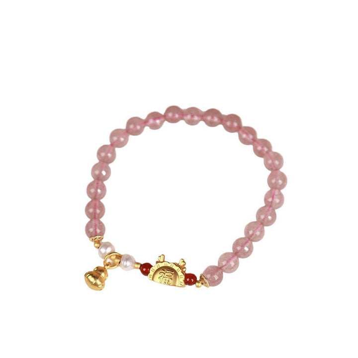 Dragon Dumpling Natural Agate Bracelet