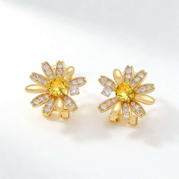 Elegant Daisy Earrings