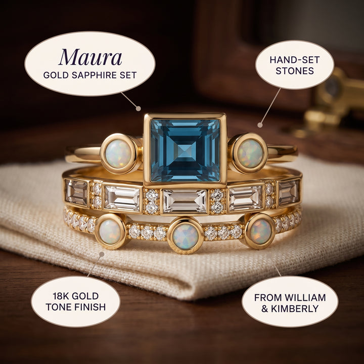 vintage-blue-crystal-ring-set C