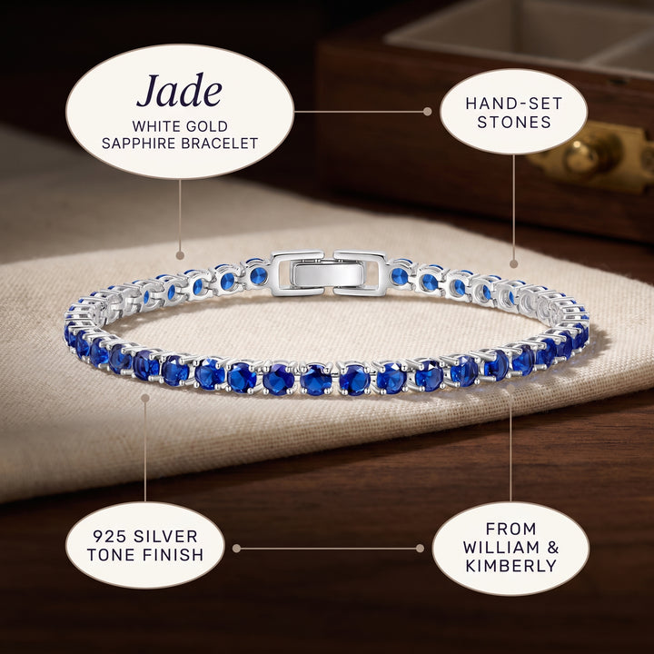sapphire-tennis-bracelet-white-gold C
