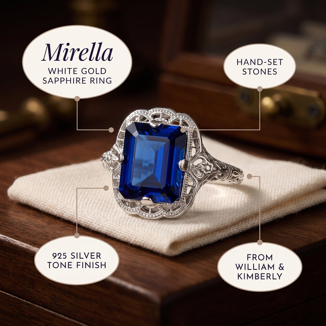 vintage-inlaid-blue-glass-silver-ring C
