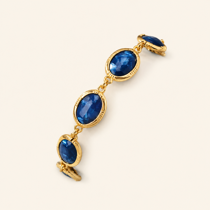Seraphyne Gold Sapphire Bracelet