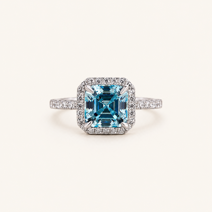 Margherita White Gold Sapphire Ring