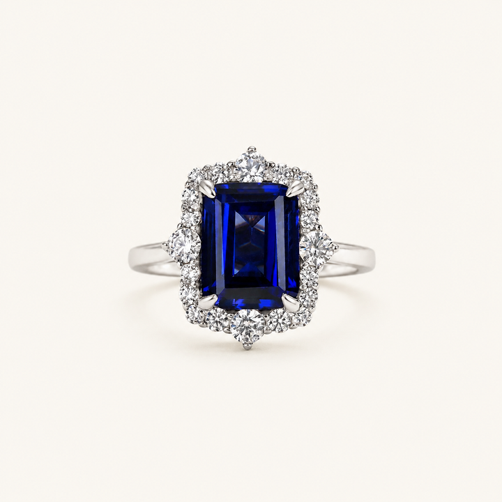 Miriam White Gold Sapphire Ring