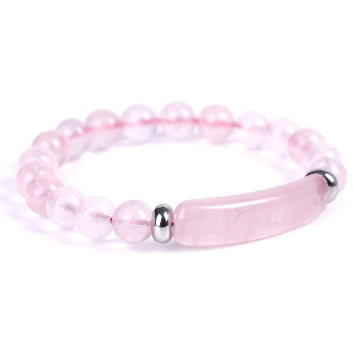 Natural Crystal &amp; Agate Stone Bracelets