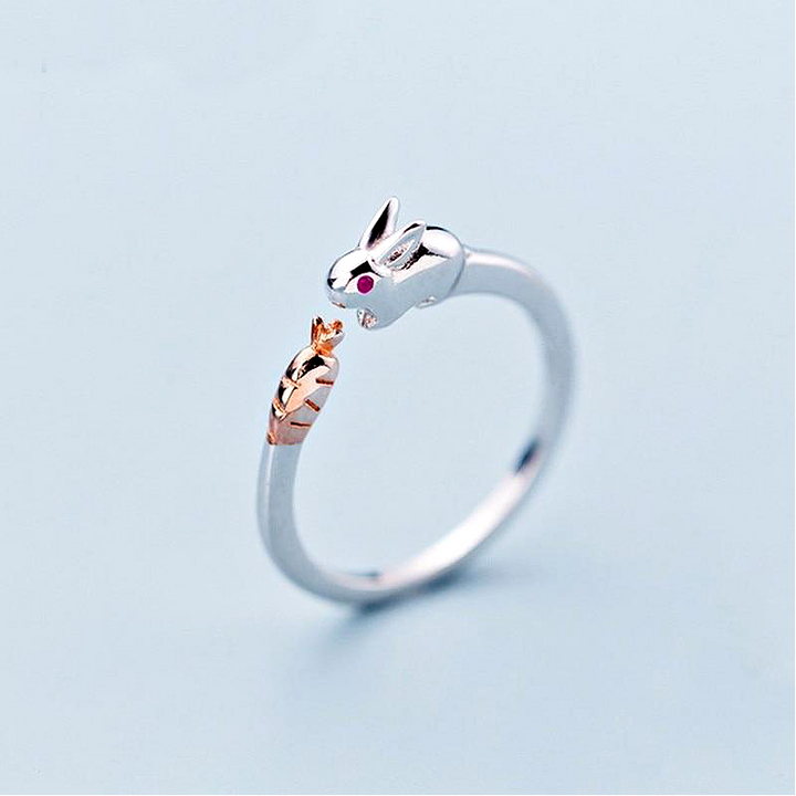 Rabbit &amp; Carrot Ring