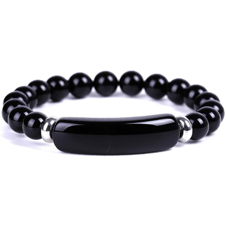 Natural Crystal &amp; Agate Stone Bracelets