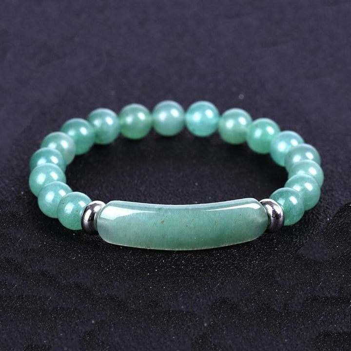 Natural Crystal &amp; Agate Stone Bracelets