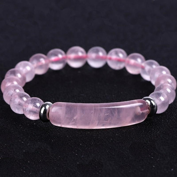 Natural Crystal &amp; Agate Stone Bracelets