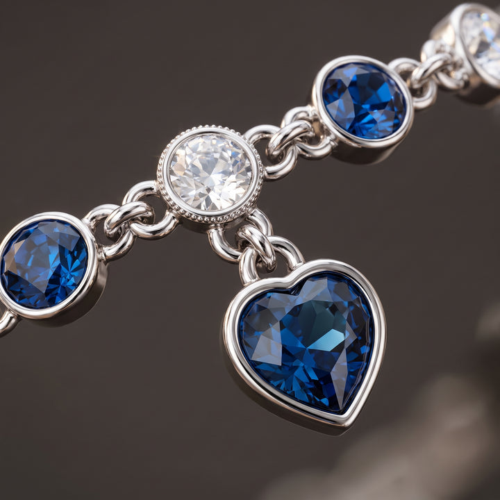 ocean-heart-glow-bracelet-white-gold M