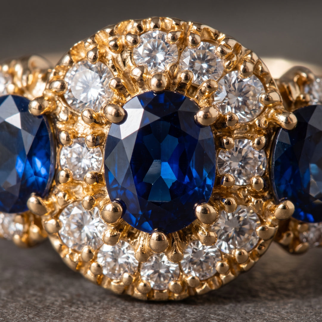 vintage-blauer-starlight-zirkonia-ring M