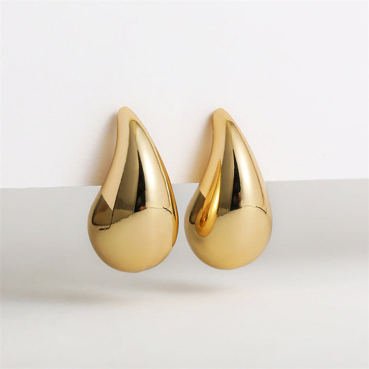 Elegance Minimal Teardrop Stud Earrings