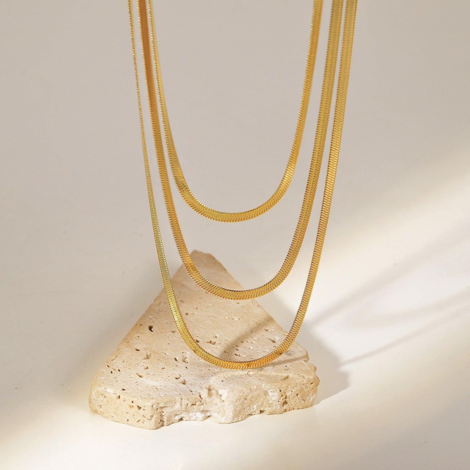 Sophie – Beautiful Gold-Tone Multi-Layer Necklace