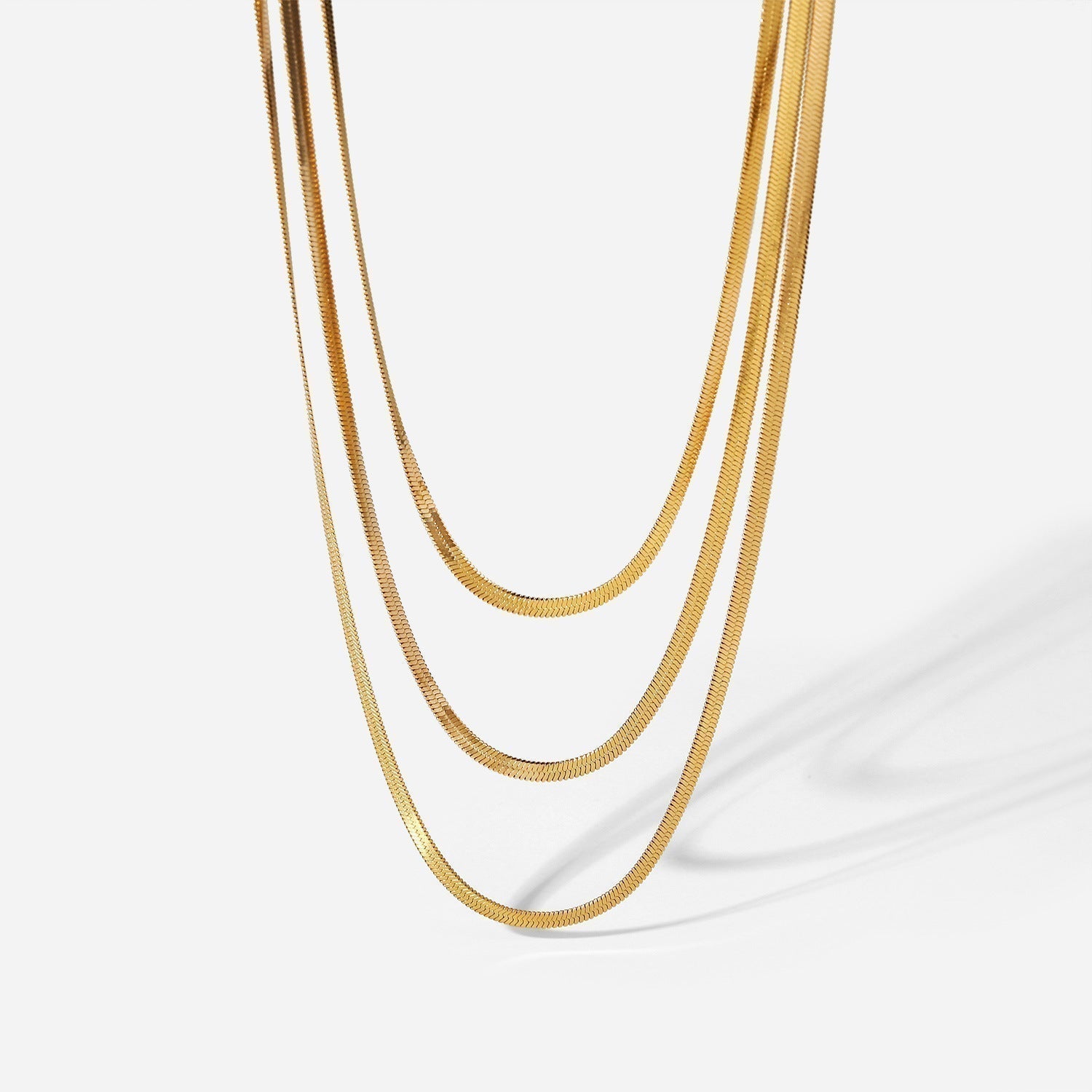 Sophie – Beautiful Gold-Tone Multi-Layer Necklace