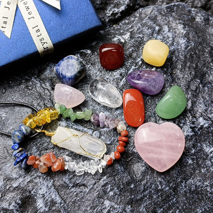 Energy Burst ? Colorful Stone &amp; Hexagonal Pillar Trio