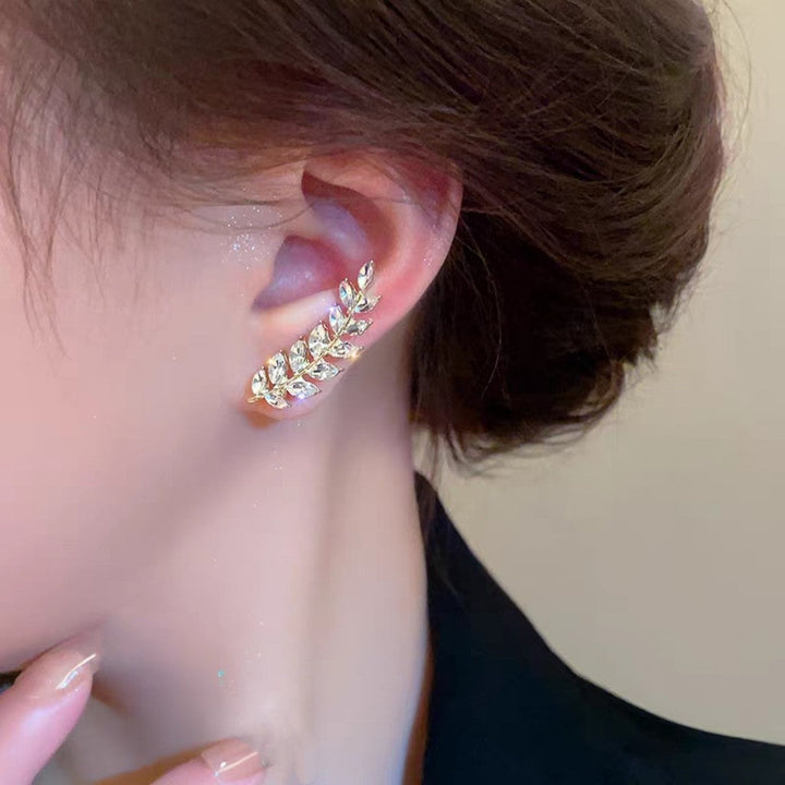 Pavé Wheat Ear Cuff