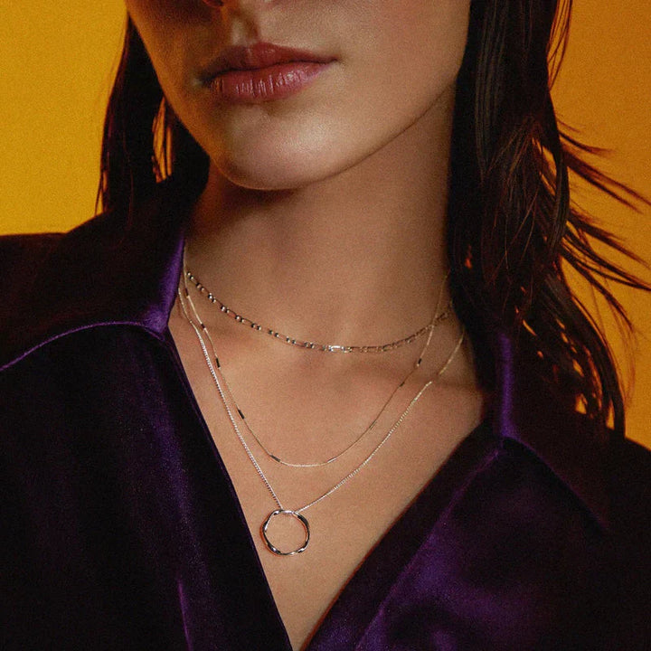 Open Necklace (3 Rows)