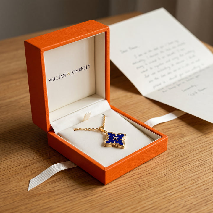 blue-clover-pendant-necklace-gold P
