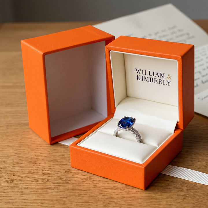 cushion-cut-montana-blue-sapphire-ring-set P