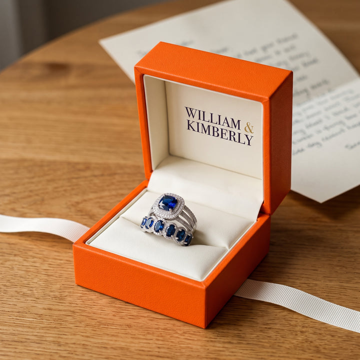 sapphire-halo-stack-ring-set P